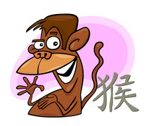 Chinesisches Sternzeichen Affe
